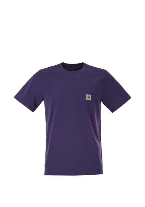 pocket t-shirt men purple CARHARTT WIP | I0304343II.XX